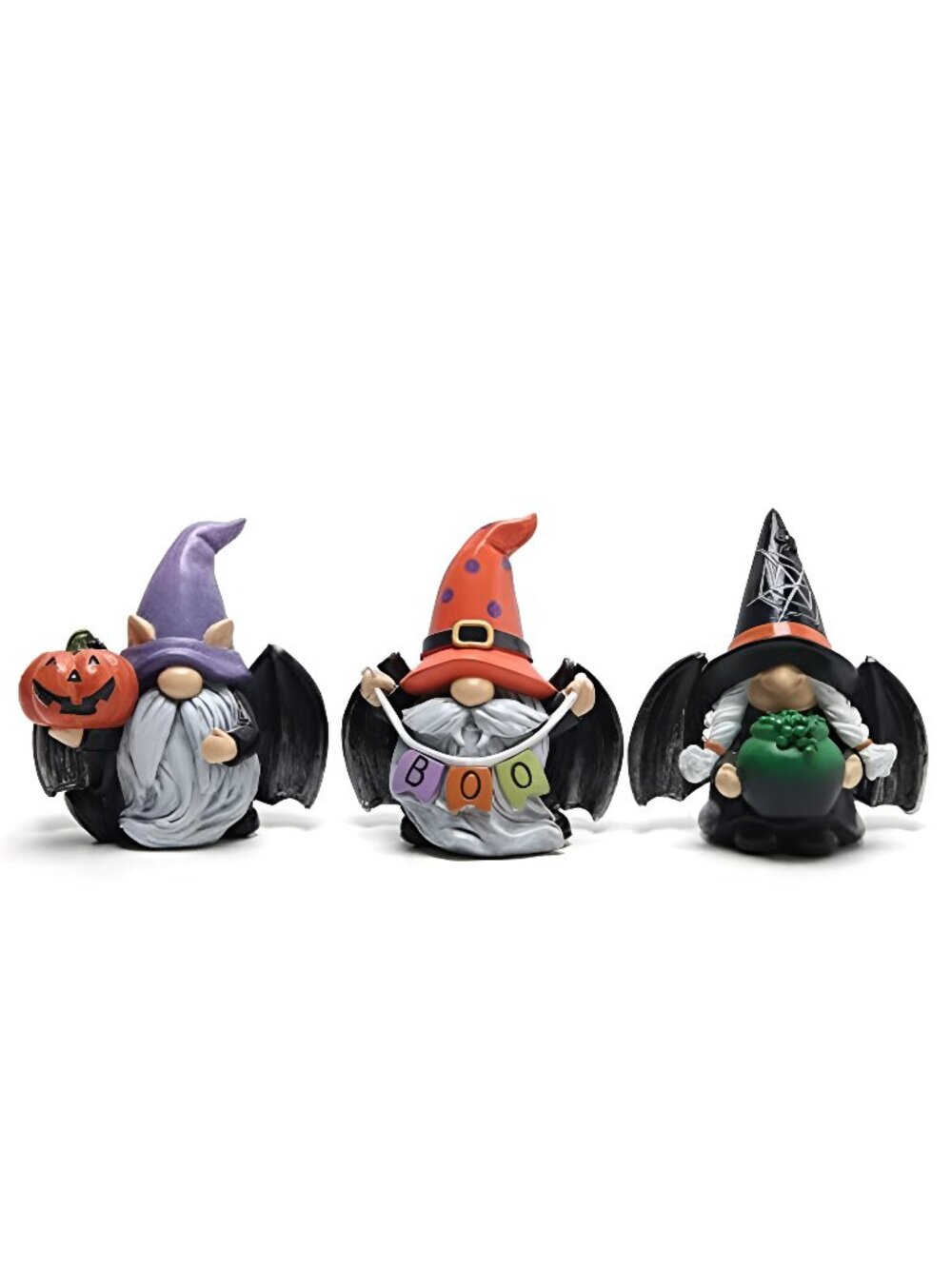 3pcs Halloween Gnomes Decoration, Gnome Figurines Decor Indoor